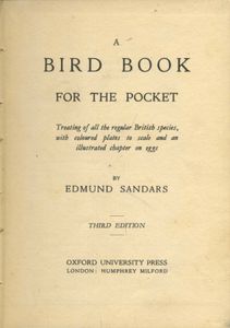 A Bird Book for the Pocket
