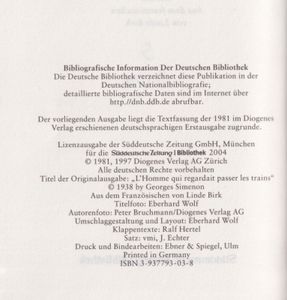 Der Mann, der den Zügen nachsah