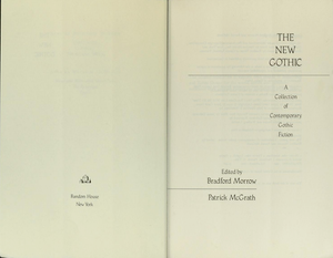 The New Gothic: A Collection of Contemporary Gothic Fiction