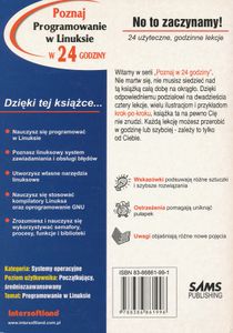 Poznaj Programowanie w Linuksie w 24 godziny