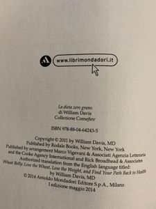 La Dieta Zero Grano