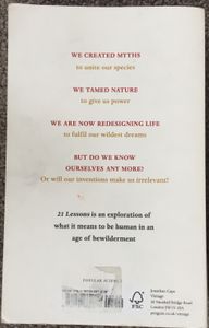 21 Lessons for the 21st Century