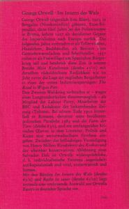 Im Innern des Wals - Ausgewählte Essays I