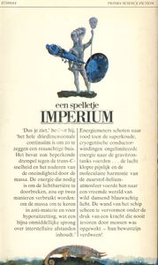 Een spelletje Imperium