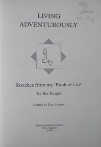 Living Adventurously: Sketches from My "Book of Life"
