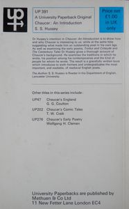 Chaucer: An Introduction