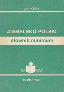 Angielsko-polski słownik minimum