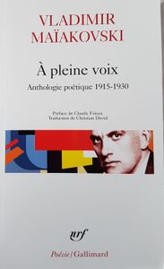 À pleine voix - Anthologie poétique 1915-1930