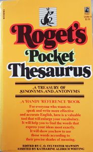 Roget's Pocket Thesaurus