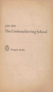 The Underachieving School