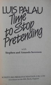 Time to Stop Pretending