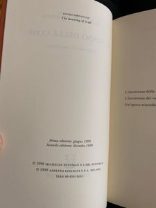 Il senso delle cose