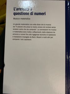 L'armonia è questione di numeri. Musica e matematica