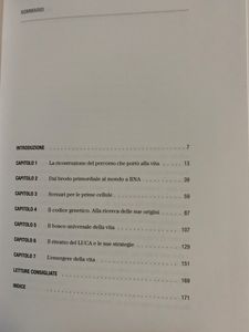 L'origine della vita sulla Terra.La più grande sfida della biologia