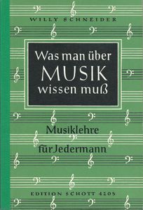 Was man über Musik wissen muß (Musiklehre für Jedermann)