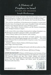 A History of Prophecy in Israel