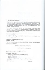 A History of Prophecy in Israel