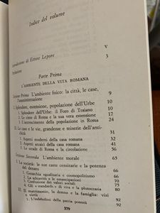 La vita quotidiana di Roma