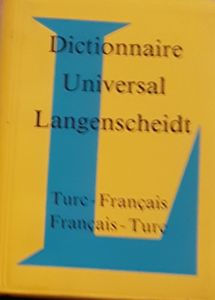 Dictionnaire Universal Langenscheidt Turc-Français / Français-Turc