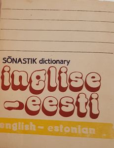 Sõnastik Inglise-Eesti / English-Estonian Dictionary