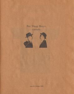 Pet Shop Boys. Literally. Issue 33, February 2009.