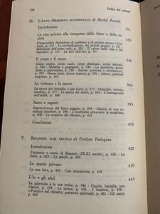 La vita privata dall'impero romano all'anno mille