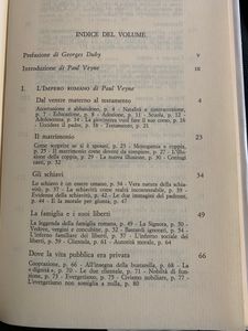 La vita privata dall'impero romano all'anno mille
