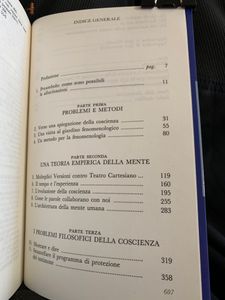Coscienza. Che cosa è