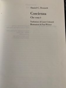 Coscienza. Che cosa è