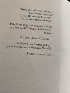 Coscienza. Che cosa è