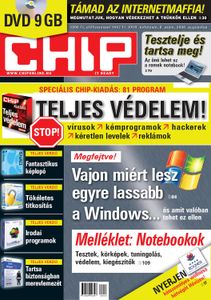 CHIP 2006. augusztus (DVD)