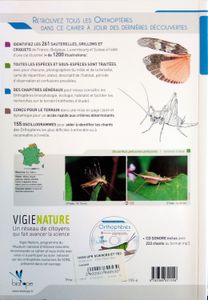 Cahier d'identification des Orthoptères de France, Belgique, Luxembourg & Suisse