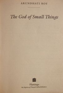 The God of Small Things