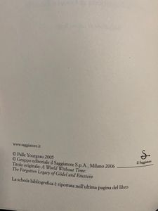 Un mondo senza tempo. L'eredità dimenticata di Gödel e Einstein