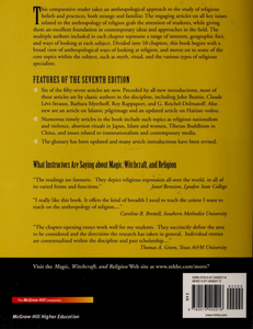 Magic, Witchcraft, and Religion: An Anthropological Study of the Supernatural, Seventh Edition