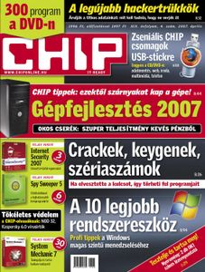 CHIP 2007. április (DVD)