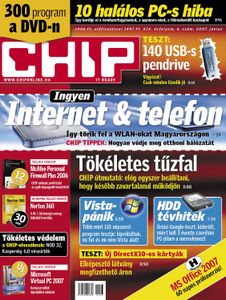 CHIP 2007. június (DVD)