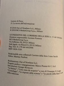 La teoria dell'informazione