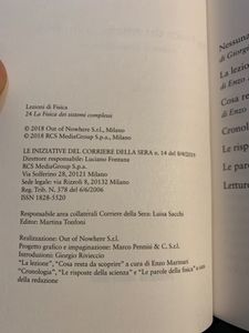 La Fisica dei sistemi complessi