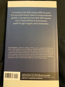 La Fisica dei sistemi complessi