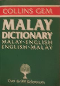 Collins Gem Malay Dictionary Malay-English / English - Malay