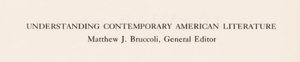 Understanding Contemporary American Literature