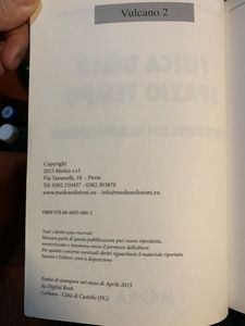 Fisica dello spazio tempo. Introduzione alla relatività speciale