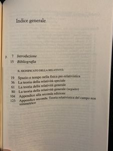 Il significato della relatività