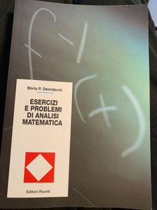 Esercizi e problemi di analisi matematica