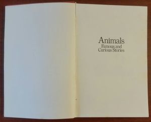 Animals Famous and Curious Stories