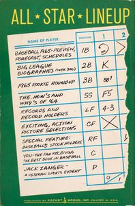 Major League Baseball 1965