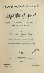An Architectural Handbook to Glastonbury Abbey