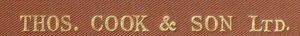 Thos. Cook & Son Ltd.