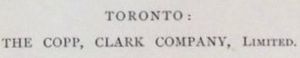 Copp, Clark Company